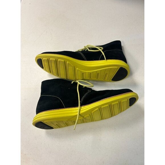 Cole Haan Lunar Grand Chukka Booties Black/Yellow D38905 6.5 B - Picture 3 of 6